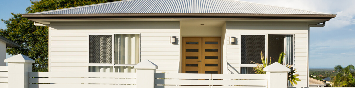 House with a fence